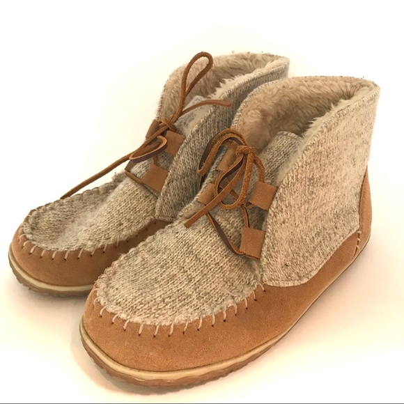 Minnetonka Torrey Booties In Cinnamon (9 ) - Picture 5 of 11